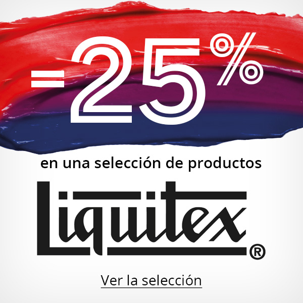 Hasta -25% en una selección de productos Liquitex