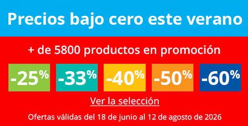 Precios bajo cero este verano