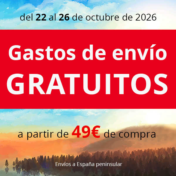 Gastos de envío gratuitos a partir de 49€ de compra